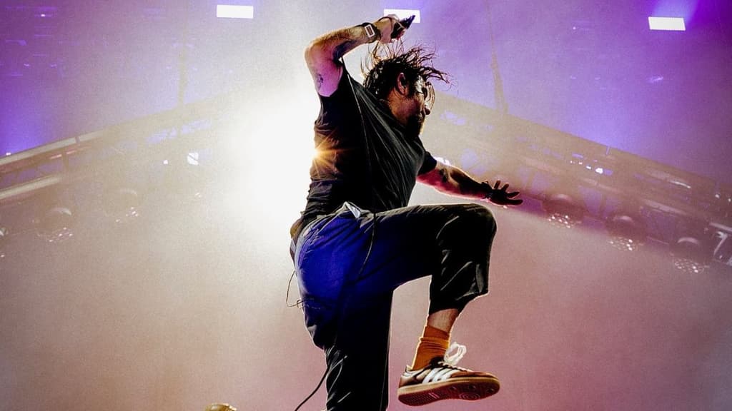 Deftones en concierto.