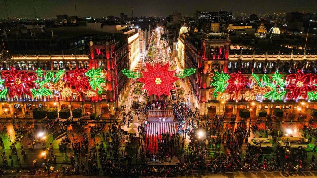 Alumbrado Navideño del Zócalo 2025