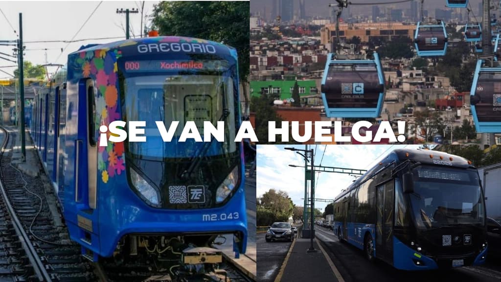 Tren Ligero, Trolebús y Cablebús siguen bajo amenaza de huelga: fecha y hora del paro