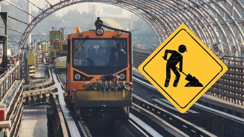Obras en líneas 4 y B del Metro de CDMX