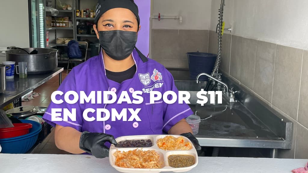 Comedores Comunitarios de las Utopías de CDMX ofrecen comidas por $11