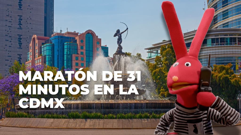 ¿Quieres ver uno de los programas más icónicos? Lánzate a este maratón en la CDMX.