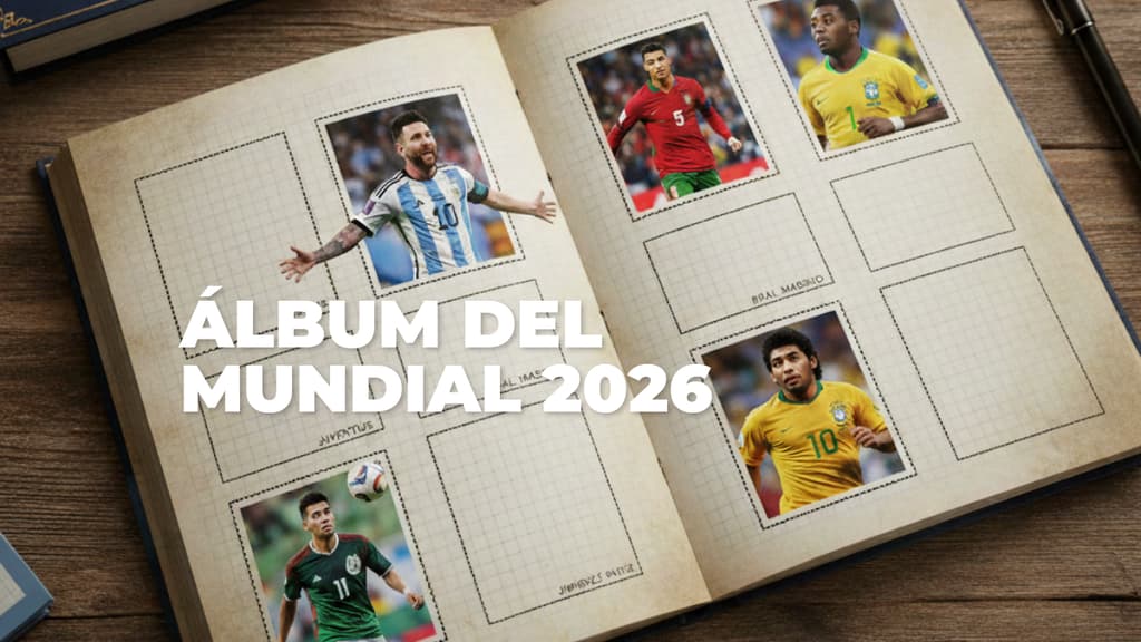 Álbum Panini del Mundial 2026