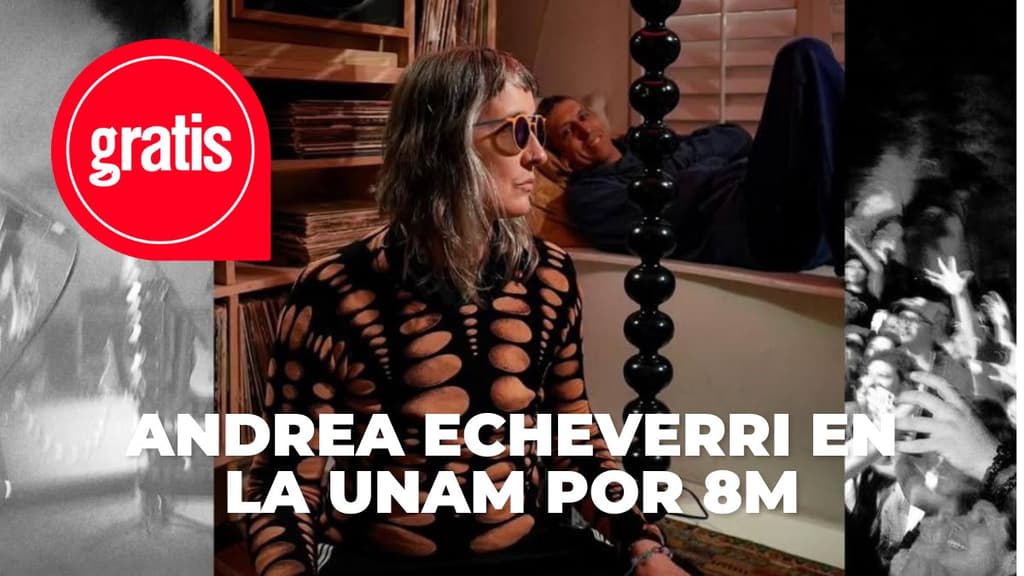 Concierto GRATIS en la UNAM por 8 M: Andrea Echeverri encabezará la jornada cultural