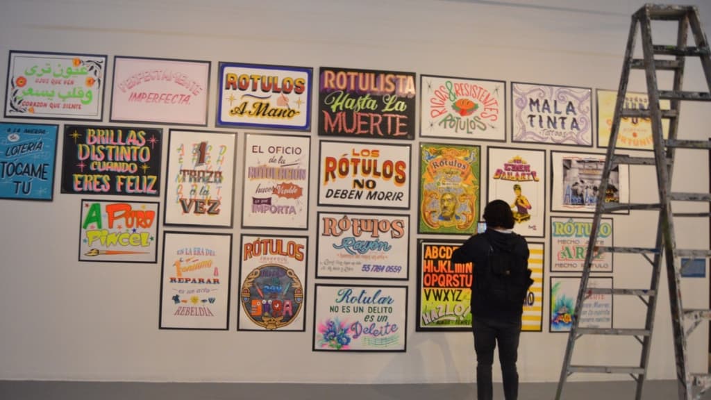 Encuentro de Rotulismo Tepito llega con intervenciones en vivo, libros y sonidero gratis