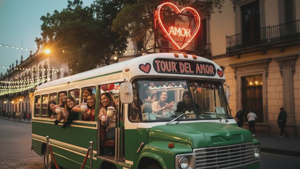 No te pierdas el Tour del Amor en la CDMX.