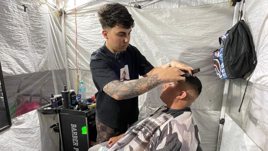 barberías callejeras en CDMX