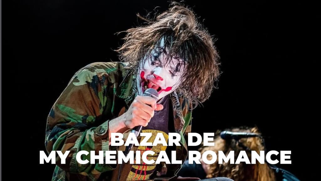 Bazar de My Chemical Romance GRATIS en CDMX: merch, música y vibes emo