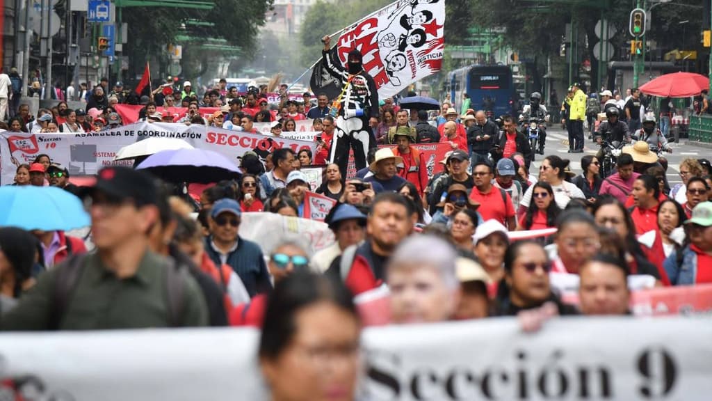 CNTE anuncia paro nacional y marcha en CDMX para marzo de 2026