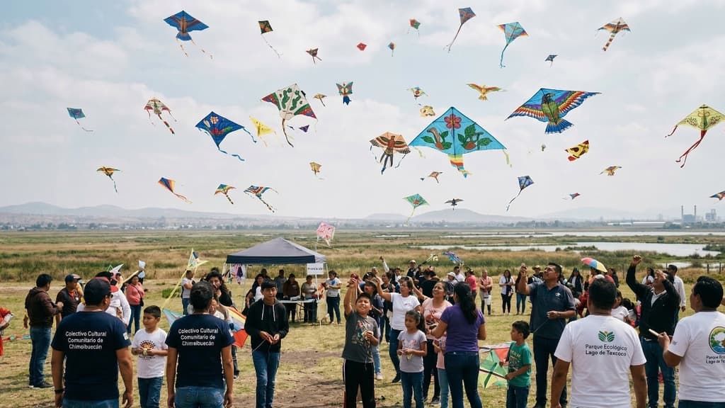 Primer concurso de papalotes en el Lago de Texcoco: habrá premios de hasta $3,000