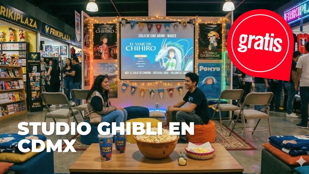 Imagen ilustrativa. Lánzate a ver las películas de Studio Ghibli en la CDMX.