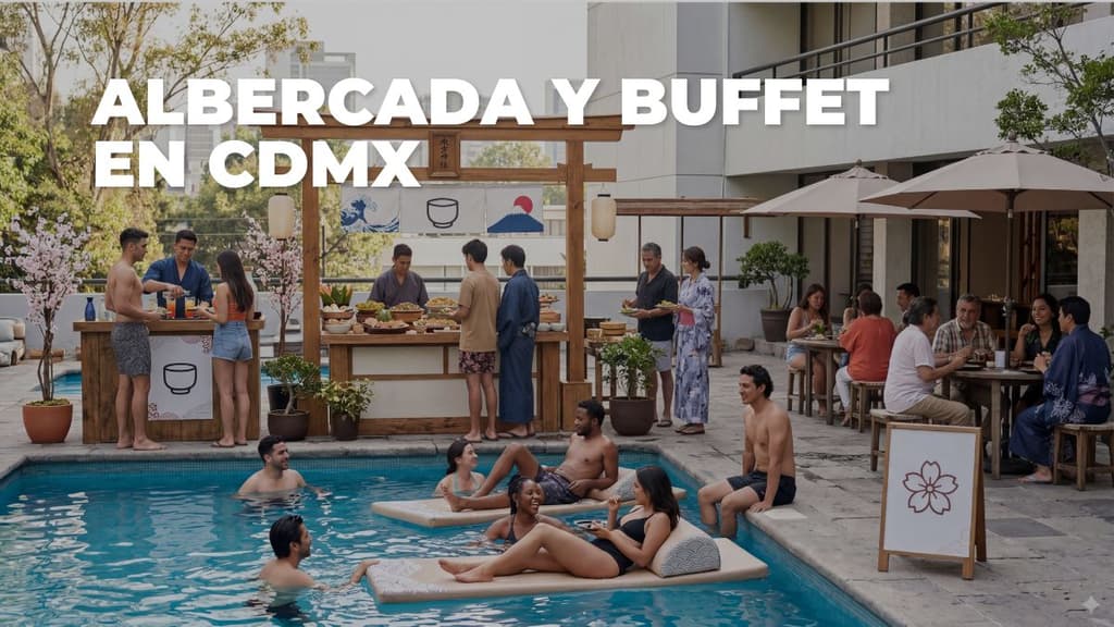 Albercada japonesa en CDMX 2026: ¡Plan cool para vacaciones!