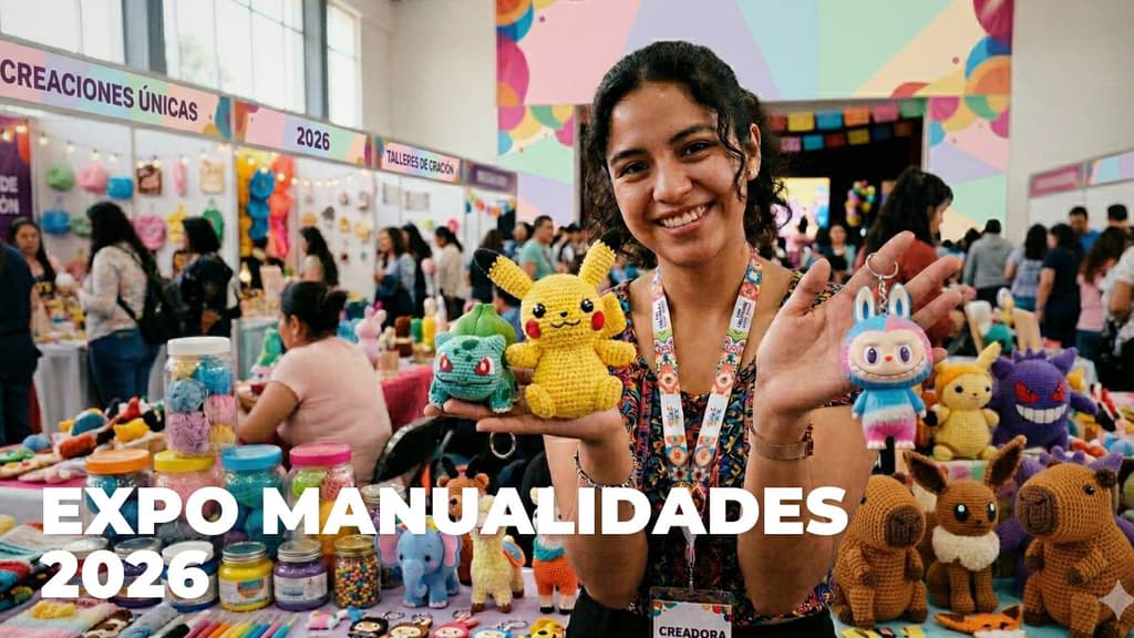 ¿Amas lo hecho a mano? Lánzate a la Expo Manualidades 2026 con boletos al 2×1