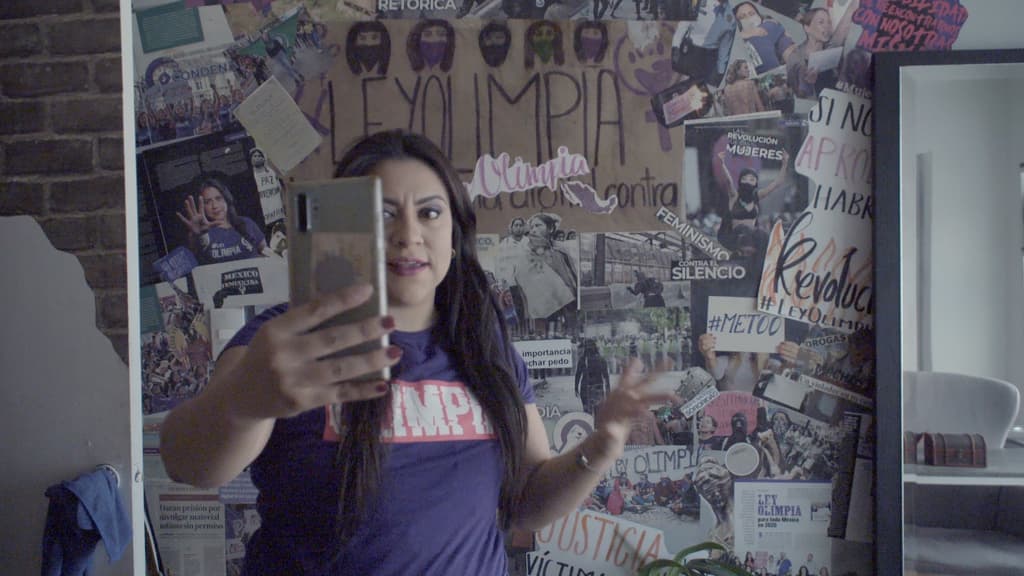 Llamarse Olimpia llega a cines en CDMX: la mujer detrás de la Ley Olimpia | Foto: Chumbera Producciones