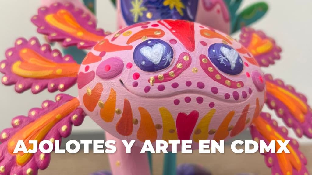 Lánzate a ver piezas inspiradas en ajolotes en esta expo de la CDMX.