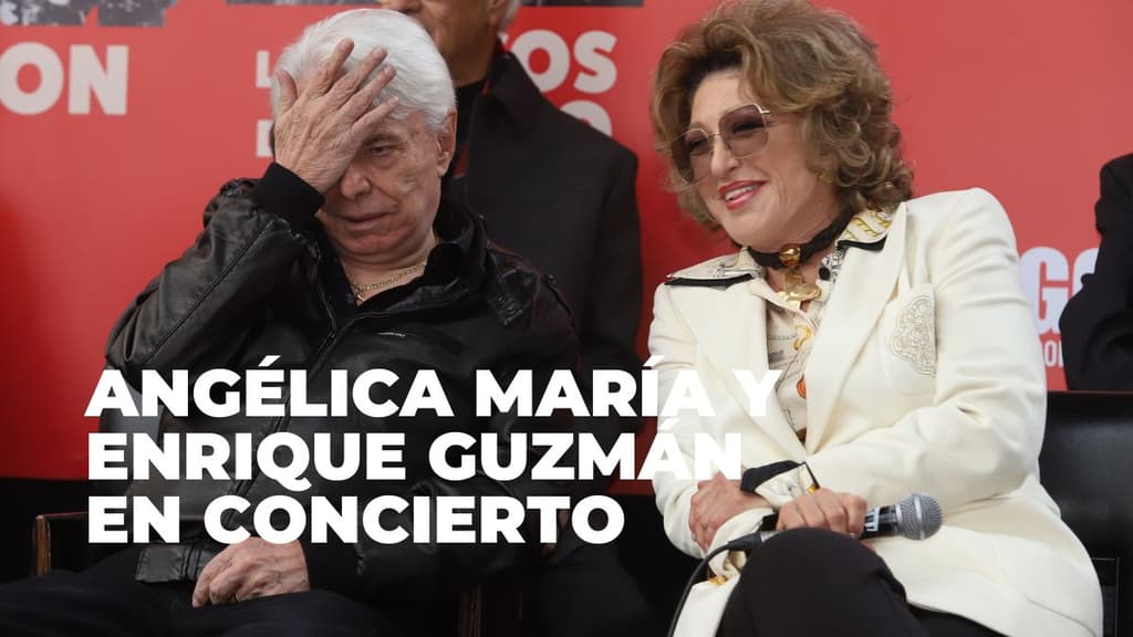 Angélica María y Enrique Guzmán juntos en show del Día de las Madres