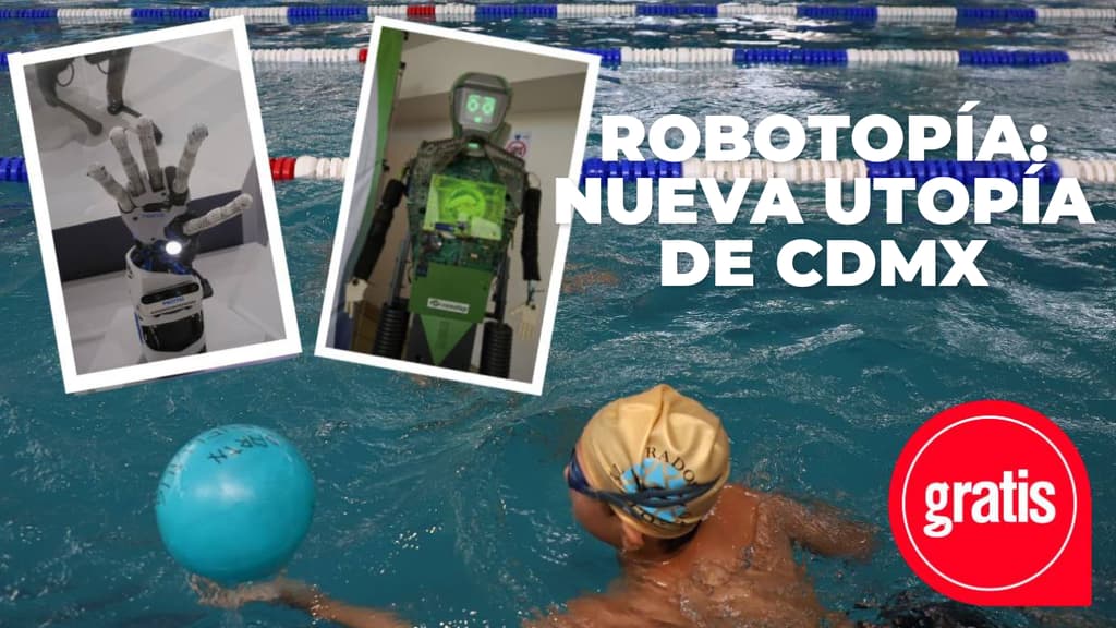 CDMX abrirá ‘Robotopía’, Utopía con escuela de robótica y alberca gratis: ¿cuándo y dónde estará?
