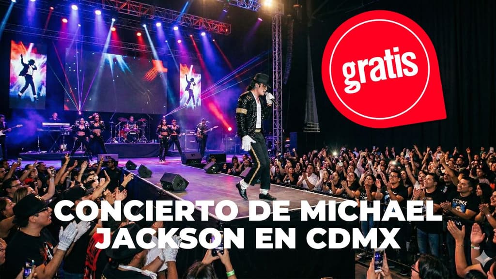 Te contamos todo sobre el concierto gratis tributo a Michael Jackson.