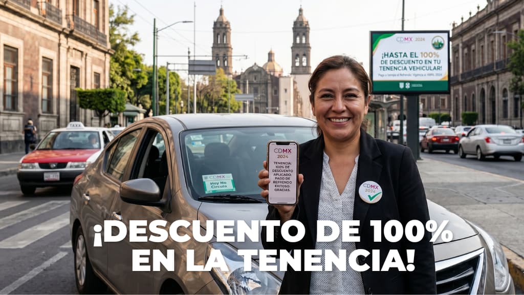 Extienden plazo para el descuento de 100% en tenencia vehicular de CDMX: checa hasta cuándo