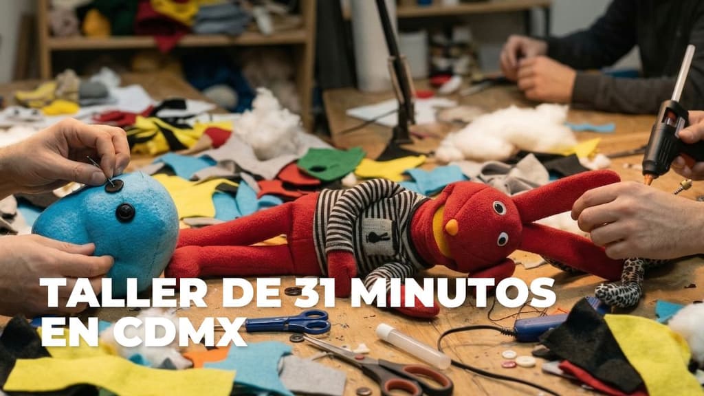 No te pierdas este taller de 31 Minutos ideal para toda la familia.
