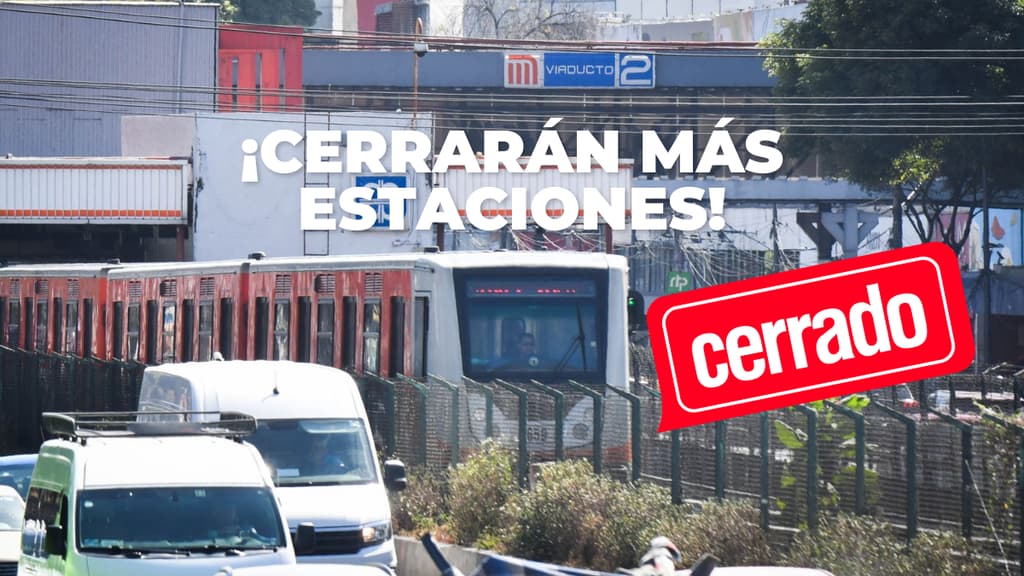 Cerrarán más estaciones de la Línea 2 del Metro