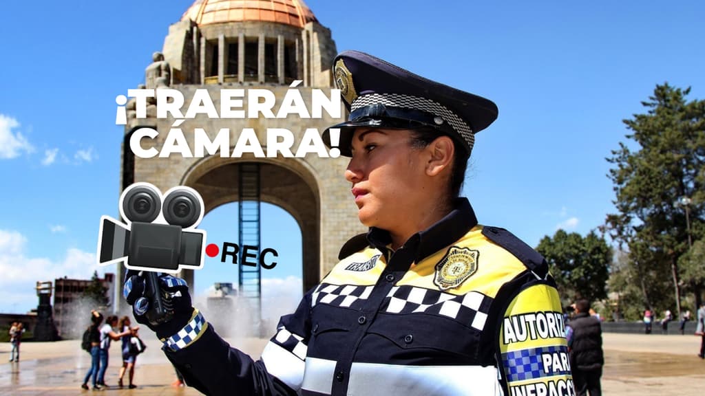 ¿Se acabarán las ‘mordidas’? Policías de CDMX llevarán cámaras en sus uniformes