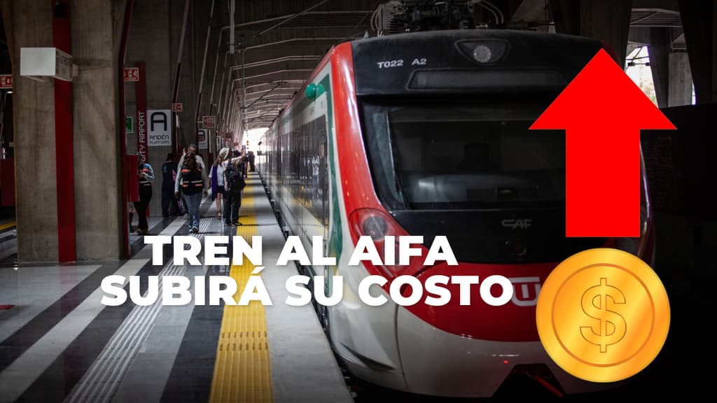 El Tren Suburbano al AIFA incrementará el costo del viaje al concluir el periodo de su tarifa promocional.