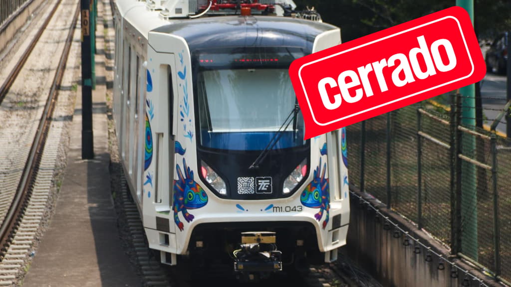 Cierran estación del Tren Ligero de CDMX por cuatro días