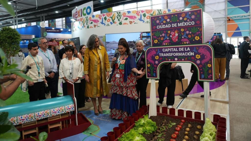 Clara Brugada inaugura Pabellón de las Utopías en la WUF13