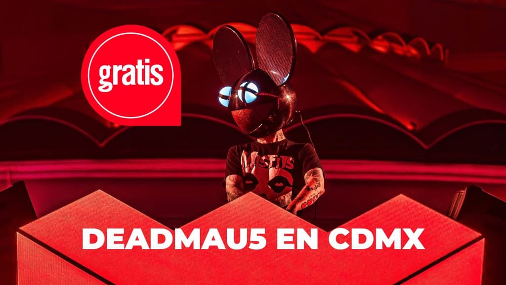 Deadmau5 dará un show GRATIS en el Monumento a la Revolución; ¿cuándo será?