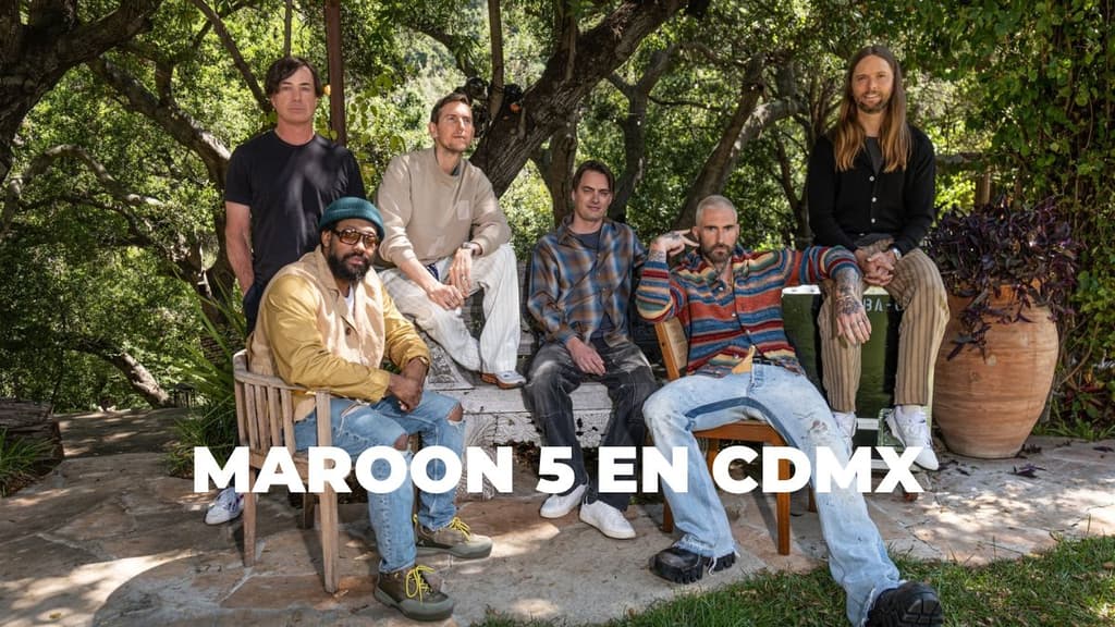 Maroon 5 dará concierto en CDMX.