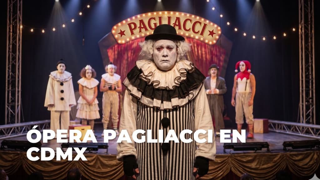 Lánzate a ver Pagliacci en CDMX, un verdadero drama de la ópera.