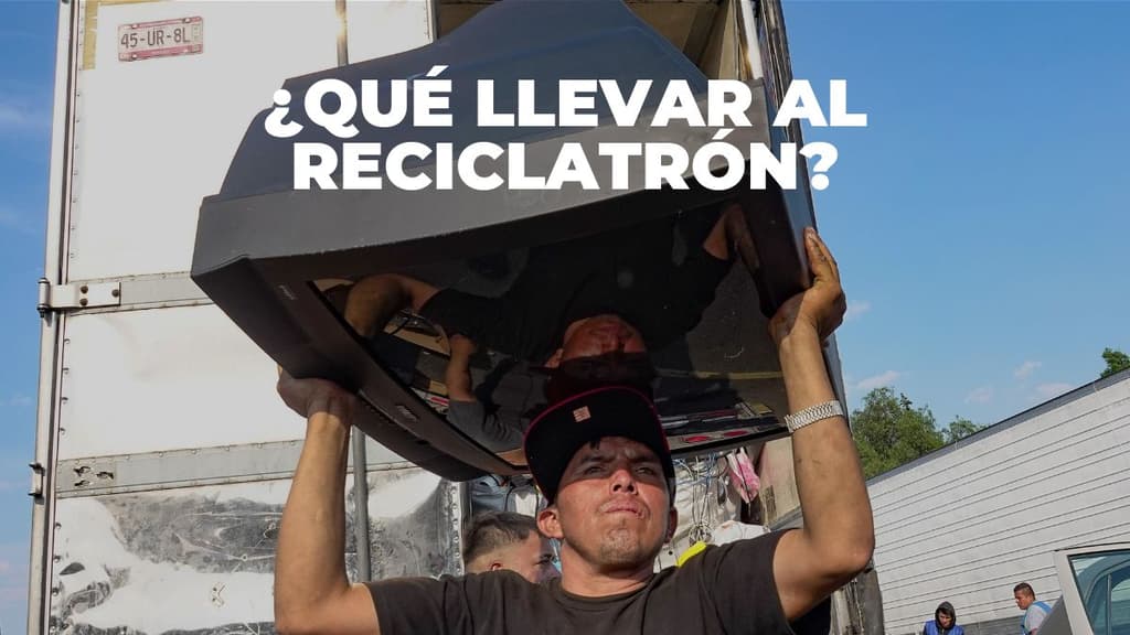 Reciclatrón CDMX 2026: dónde tirar electrónicos, fechas y qué aparatos aceptan