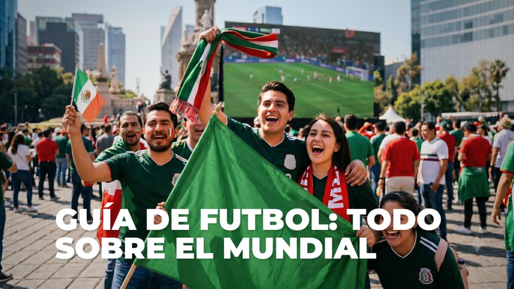Si no le sabes al futbol, checa esta guía para principiantes.