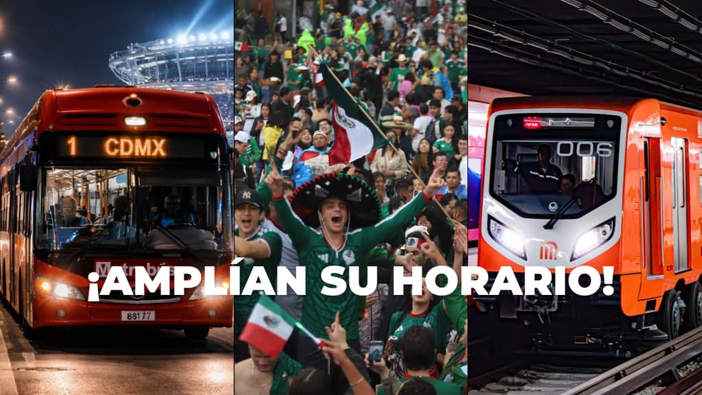 Metro y Metrobús extienden horario por partido de México vs Ecuador: ¿a qué hora cerrarán?