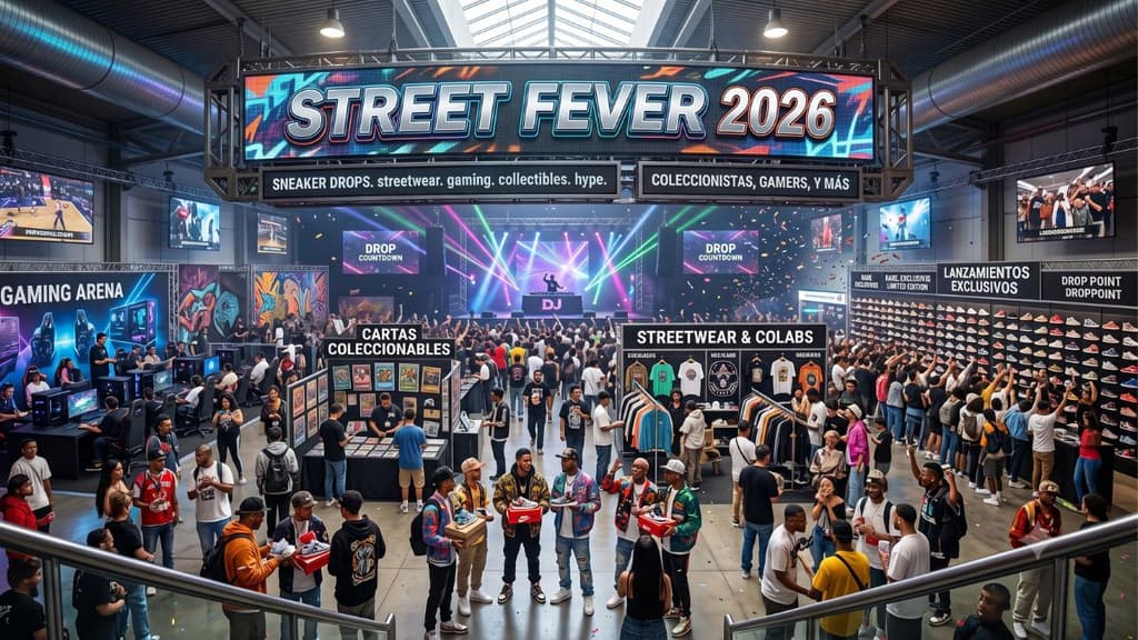 ¿Te laten los sneakers? Street Fever 2026 llega CDMX con lanzamientos exclusivos, ediciones limitadas y más