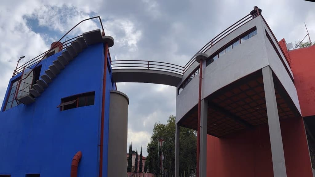 Casa Estudio Frida Kahlo y Diego Rivera ubicada en San Ángel | Foto: Liz Basaldúa