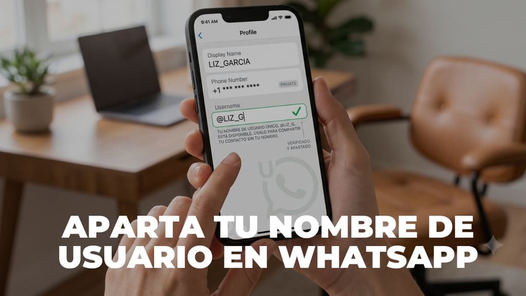 ¡Corre por tu @! WhatsApp ya te deja apartar tu nombre de usuario