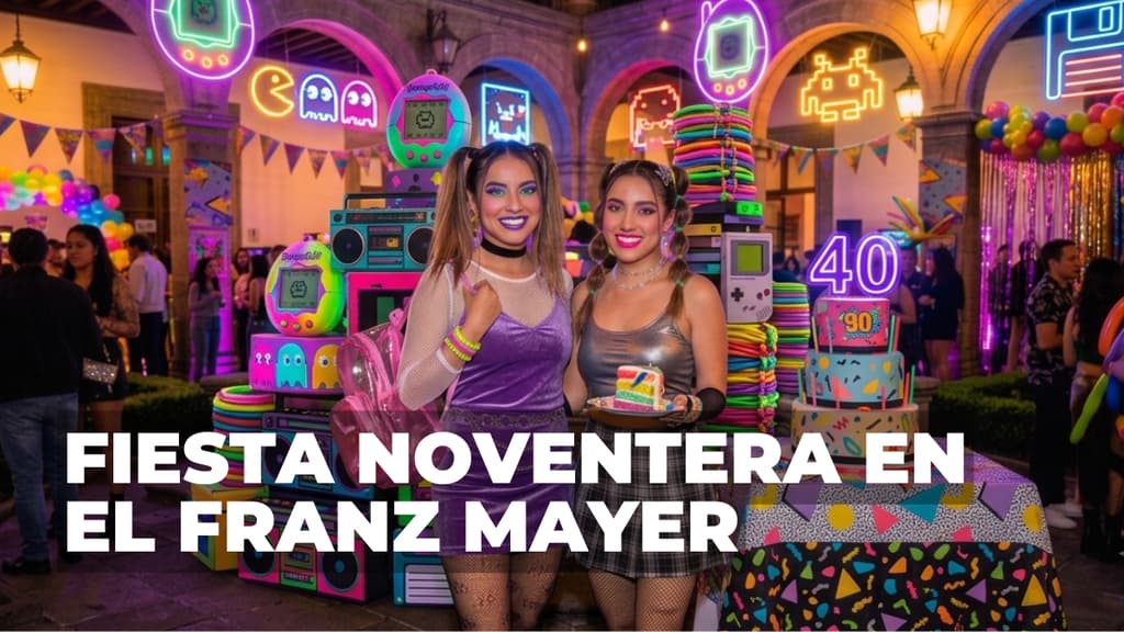 Lánzate a festejar los 40 del Museo Franz Mayer en la CDMX.