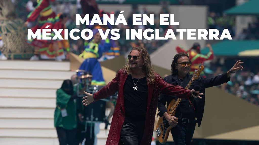 Maná dará concierto durante el México vs Inglaterra