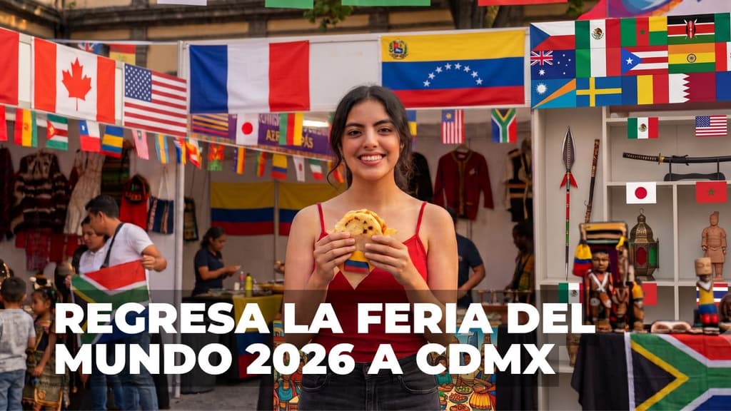 Comida, artesanías y más en la Feria del Mundo 2026 en CDMX: ¿Cuándo y dónde será?
