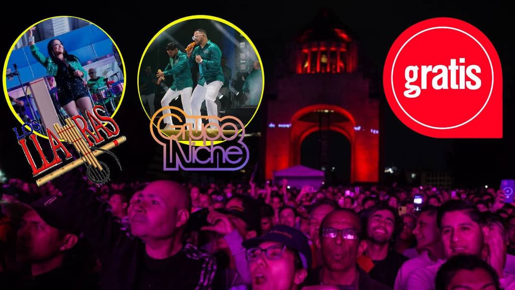 ¡Megabaile de salsa y cumbia en el Monumento a la Revolución! Estarán Grupo Niche y Los Llayras