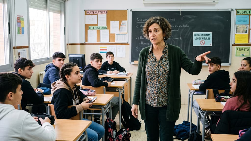 Regulación de celulares en escuelas: 81% de los maestros la apoyan