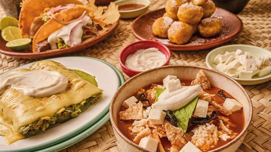 ¡Con todo! Crema, queso y un poquito más