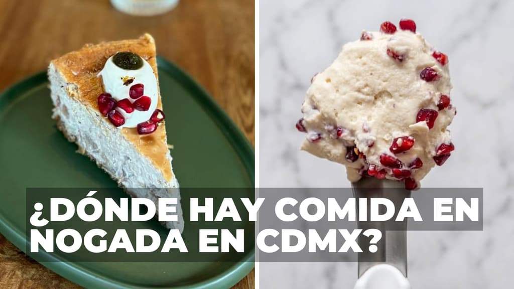Hamburguesas, crepas y hasta helado: 8 Lugares con comida en nogada que debes probar en CDMX