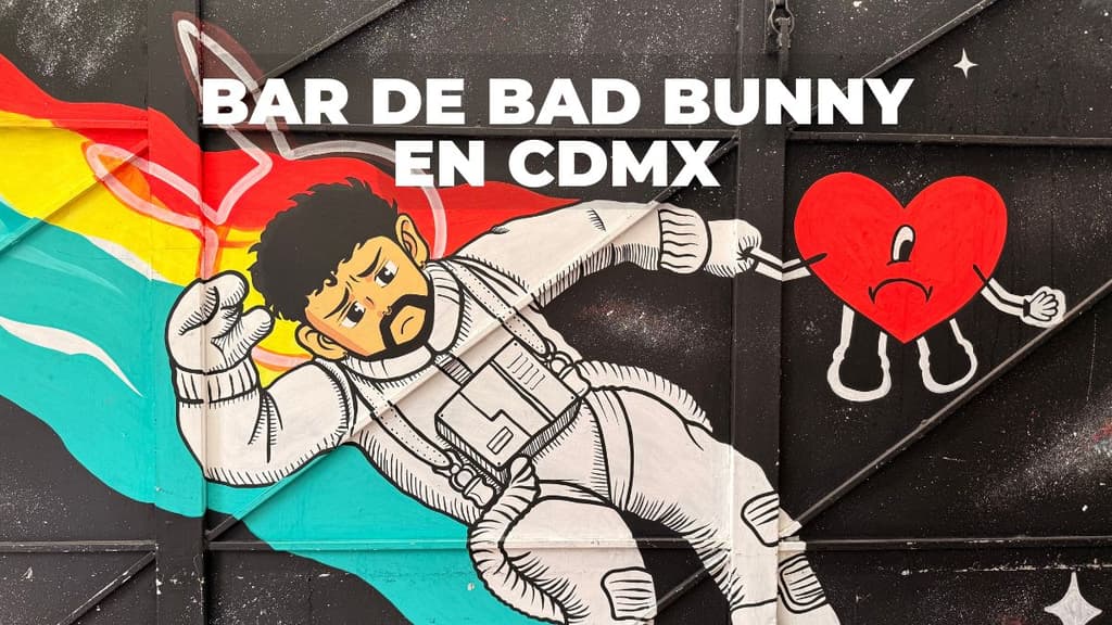 bar inspirado en Bad Bunny en CDMX