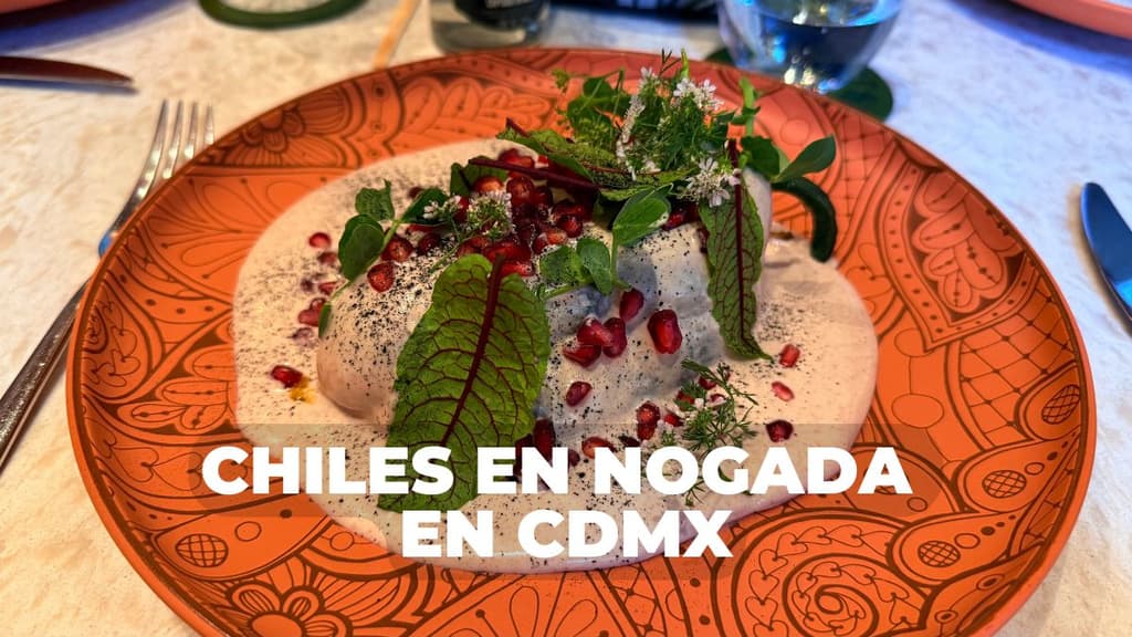 Chiles en nogada en CDMX: lista con los lugares donde puedes probar los más sabrosos