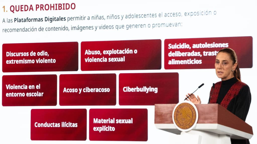 Sheinbaum presenta decreto contra contenidos violentos y sexuales en redes sociales: ¿qué dice?