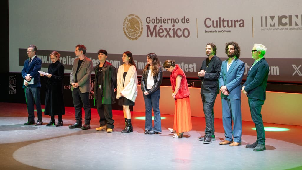 La inauguración del FICM 2026 se realizó en el Teatro Mariano Matamoros.