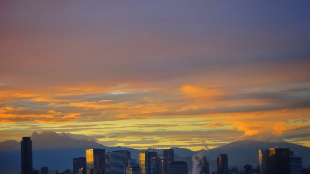 Amanecer en la CDMX